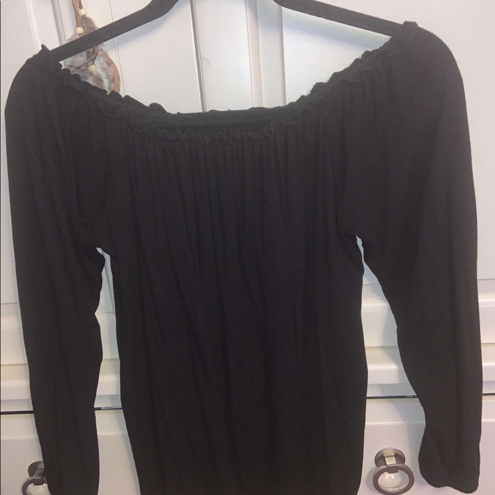 American Eagle strapless long sleeve